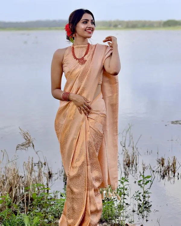 CREAM_KANJIVARAM_SILK__SAREE